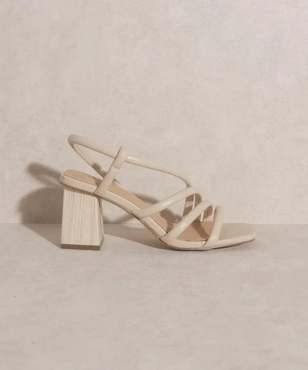 Strappy Block Heels