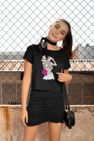 Stylish Connection Cropped Tee