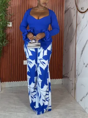 Stylish Printed Jumpsuit