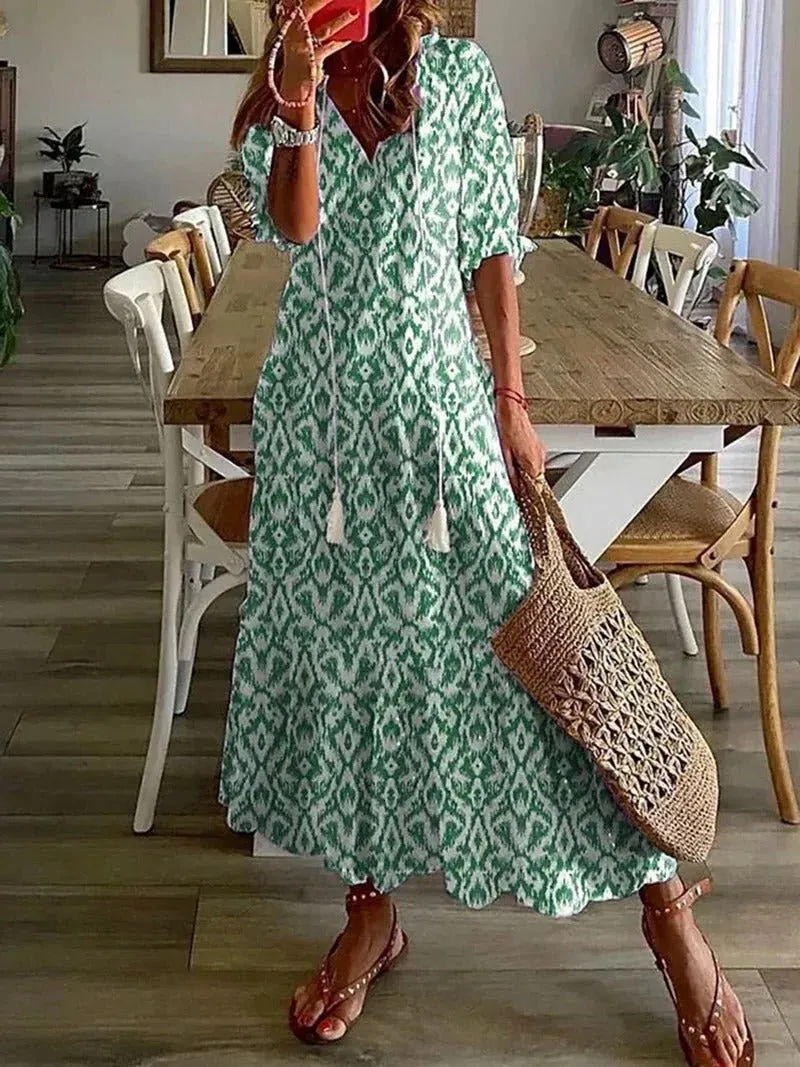 Summer Dress - Printed
