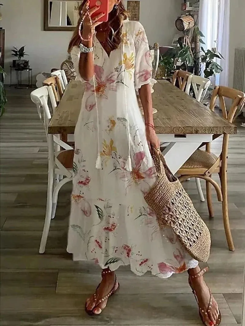 Summer Dress - Printed
