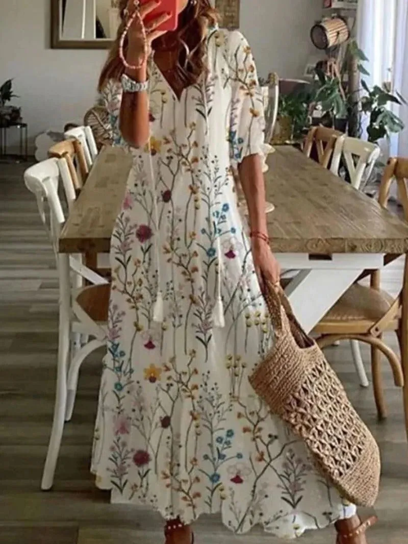 Summer Dress - Printed