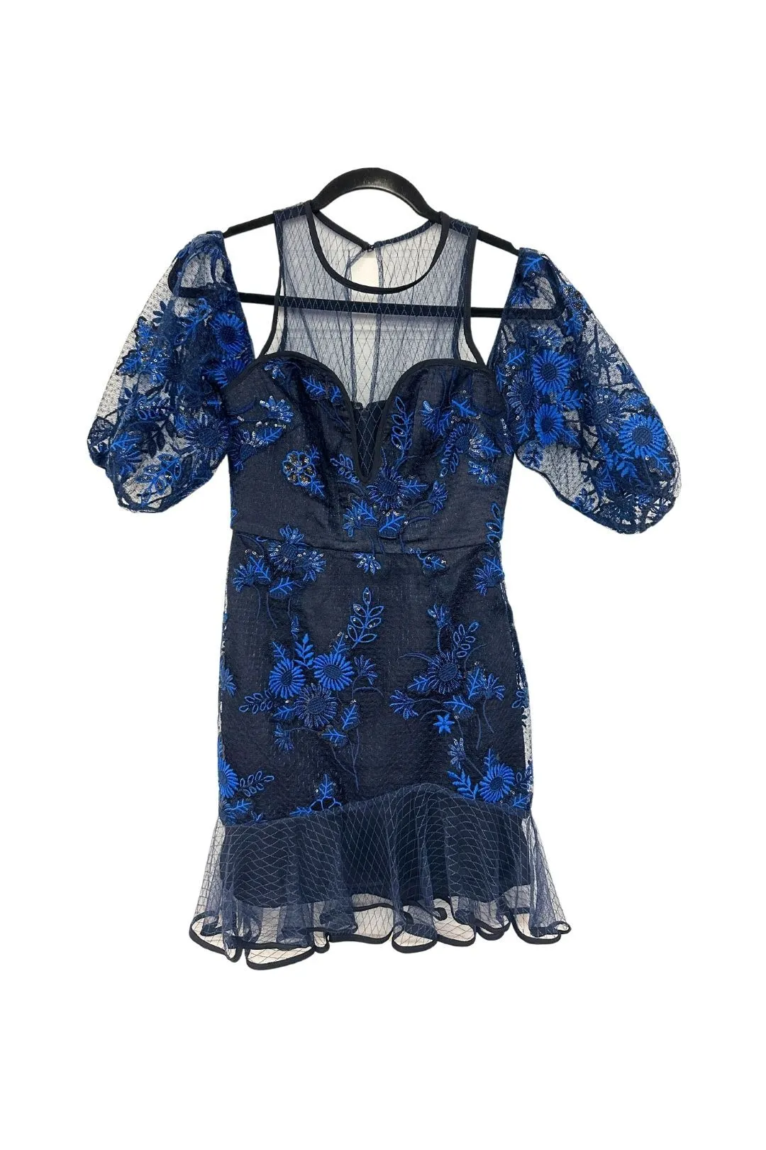 Sweet Little Mystery Dress in Ocean Blue