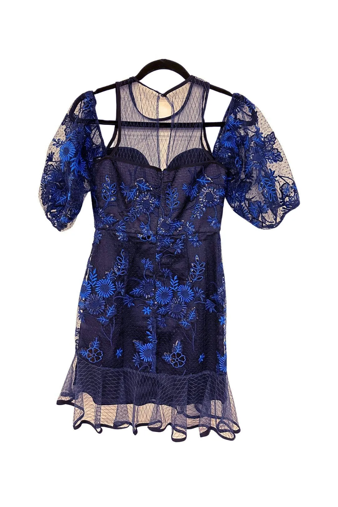 Sweet Little Mystery Dress in Ocean Blue