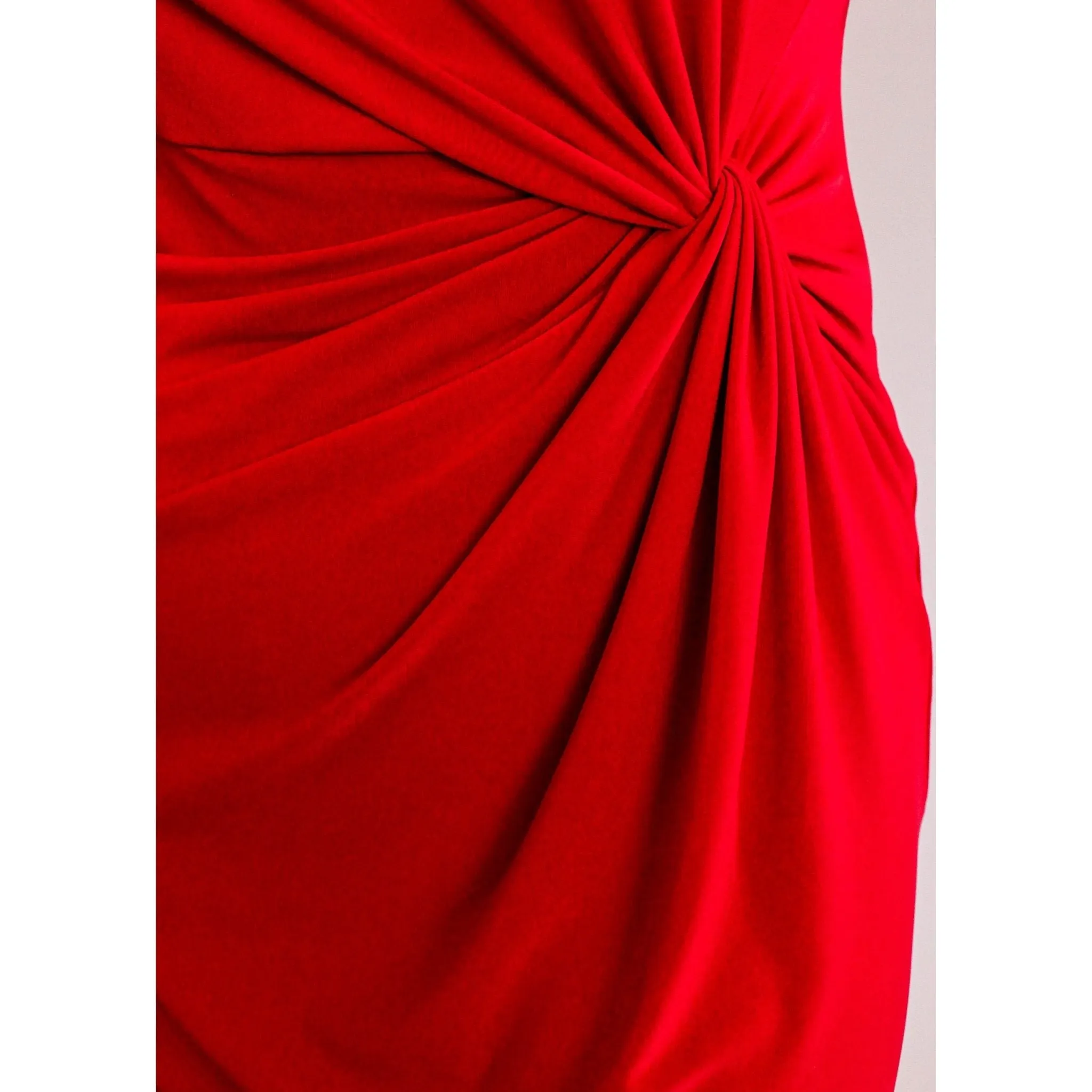 Sympli Side Twist Dress with 3/4 Sleeve