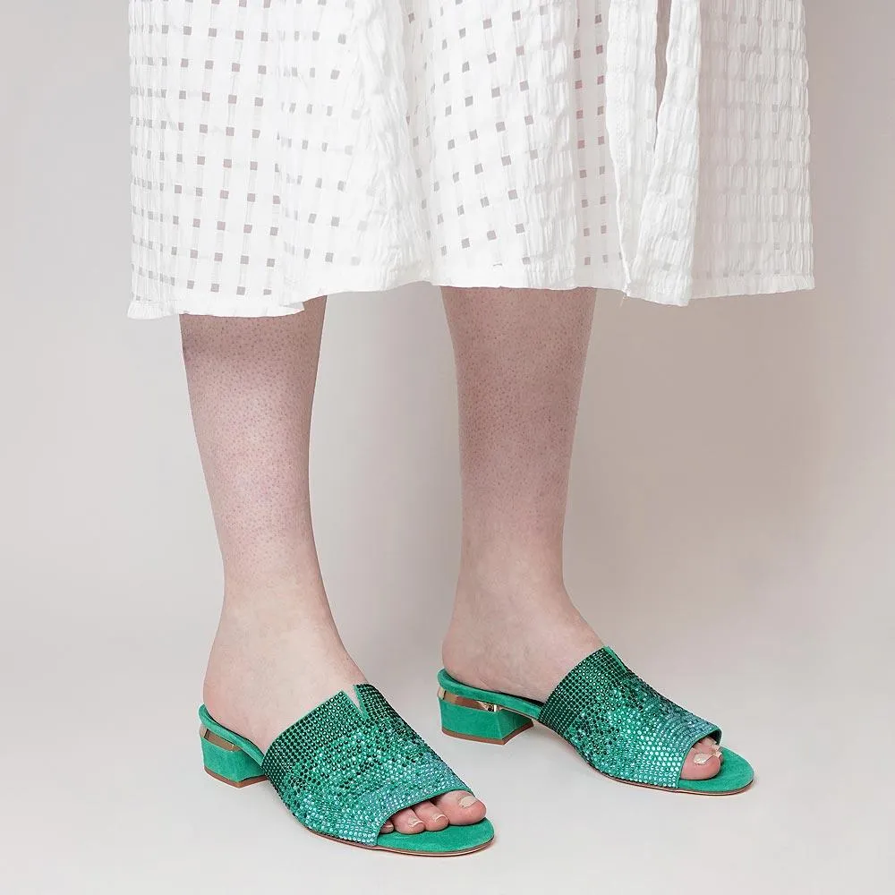 Tamarin Emerald Multi Heels