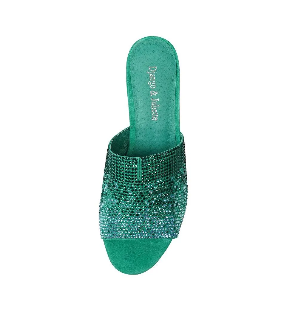 Tamarin Emerald Multi Heels