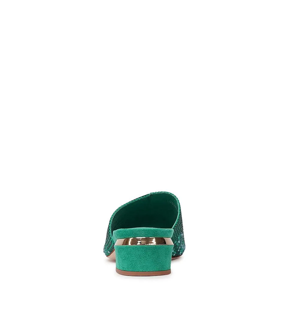 Tamarin Emerald Multi Heels
