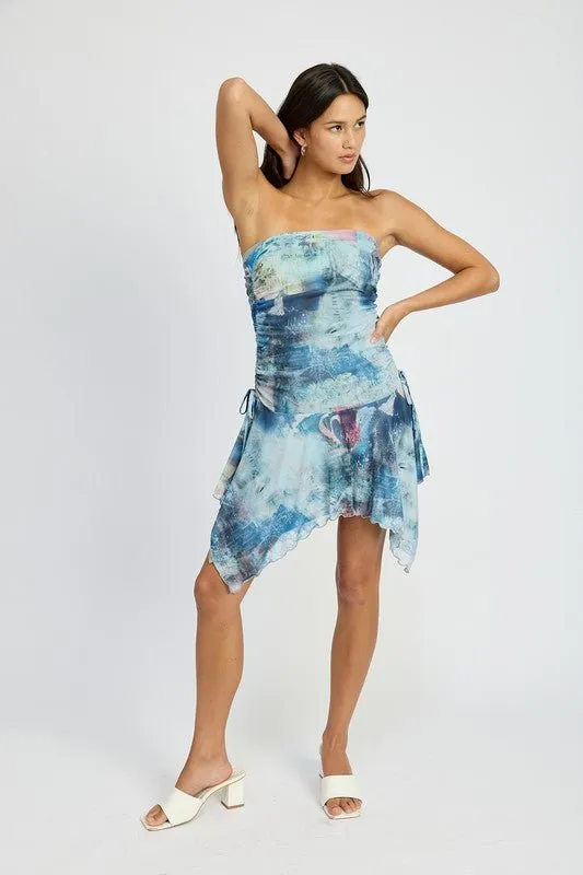 Tie Dye Mini Dress