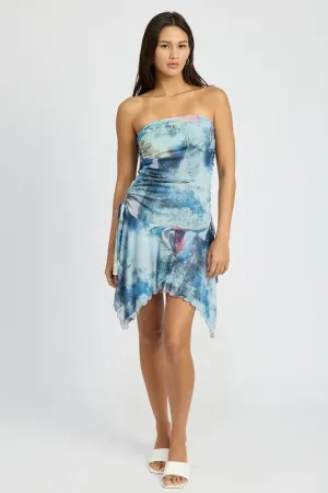 Tie Dye Mini Dress