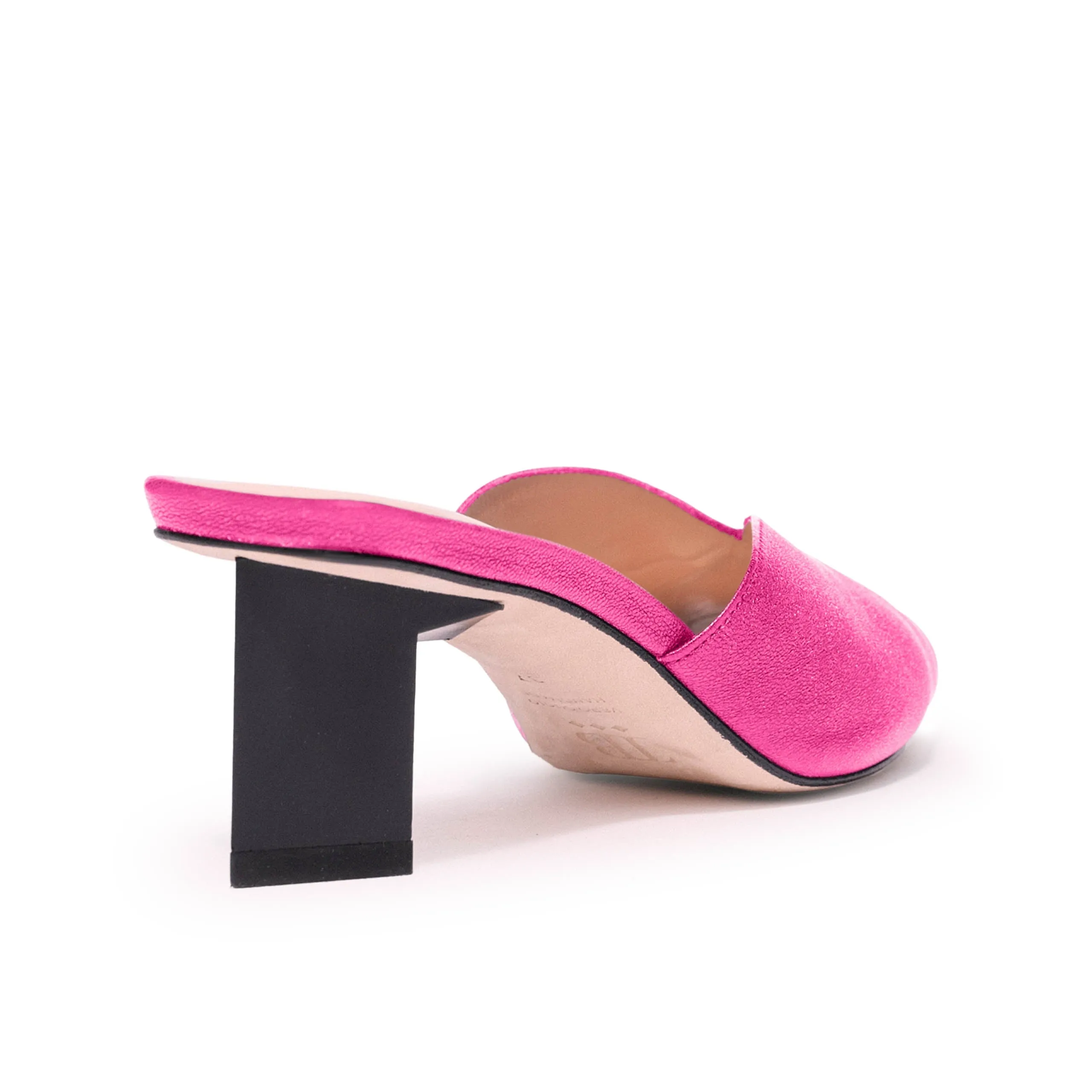 Tiffany Mule Low Heels in Pink