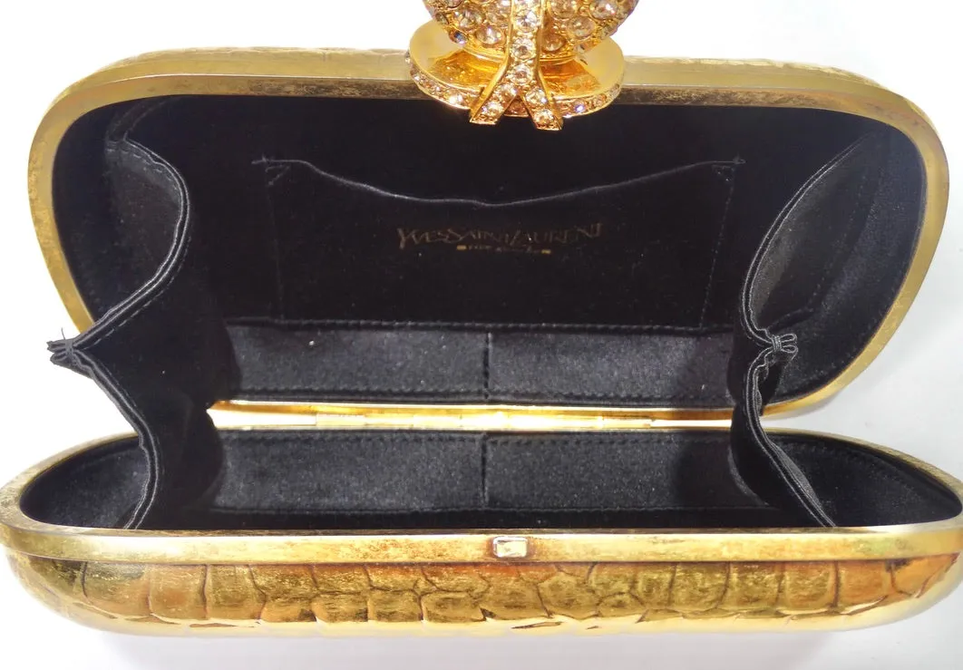 Tom Ford for Yves Saint Laurent Gold Clutch