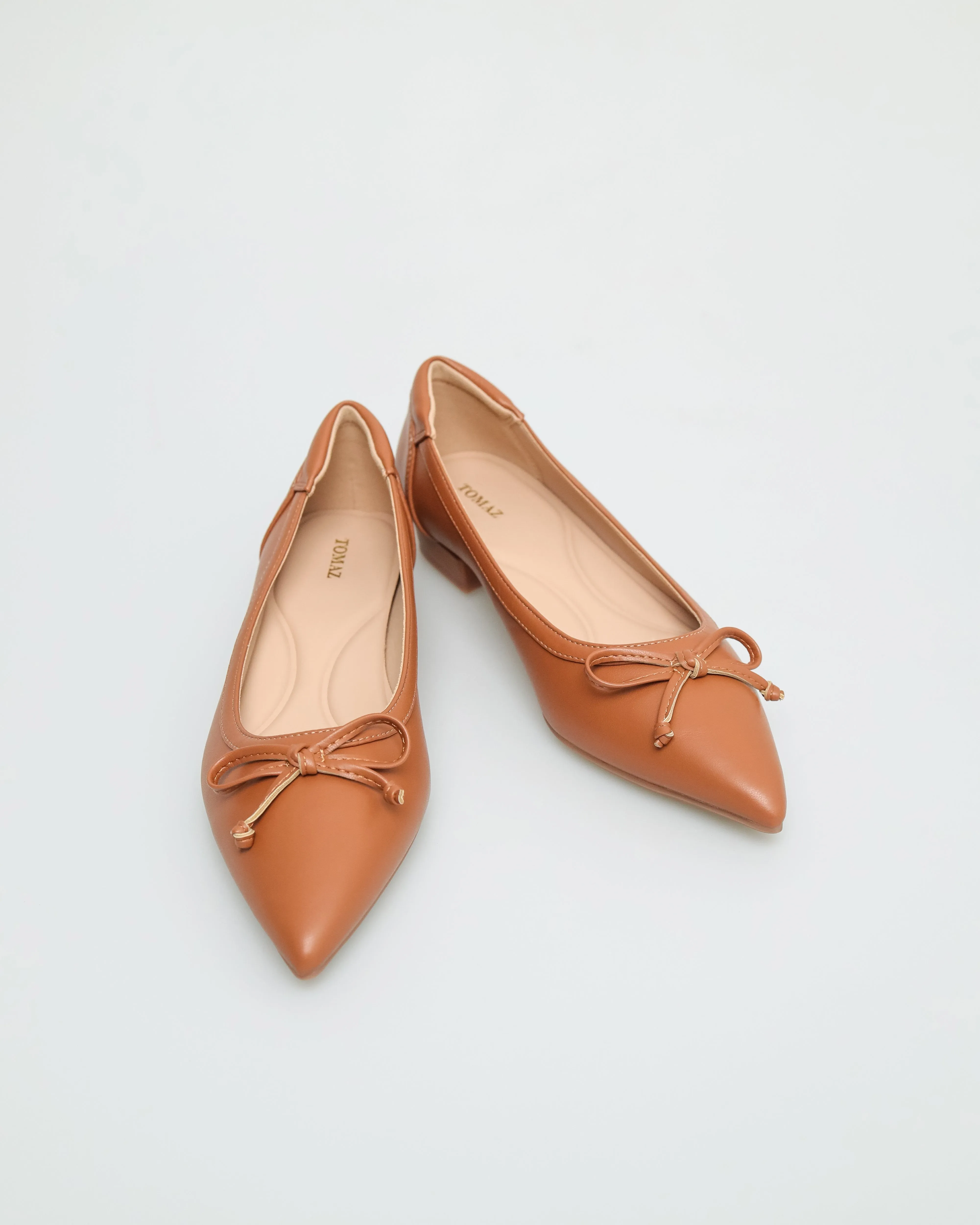 Tomaz FL029 Ladies Ribbon Low Heels