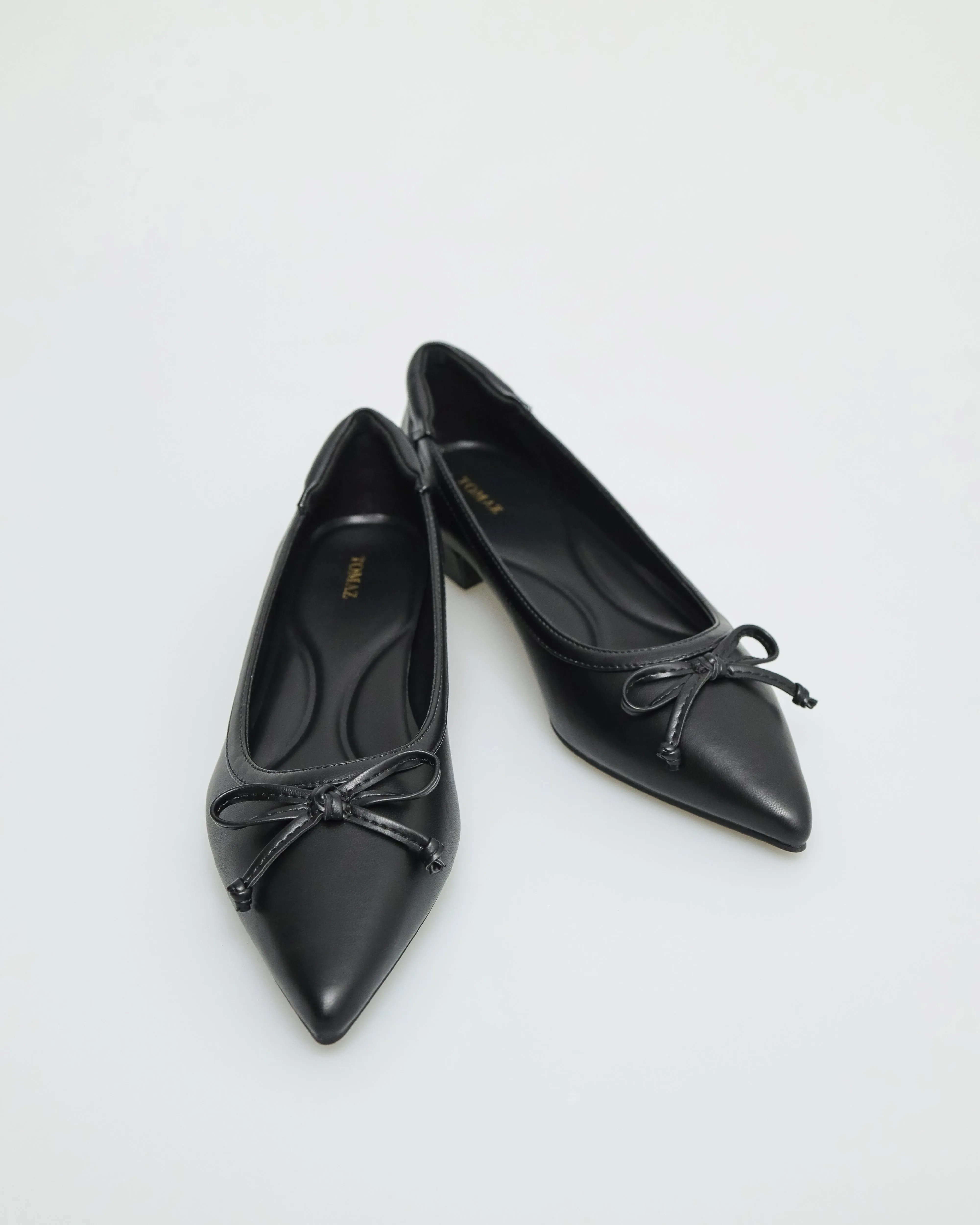 Tomaz FL029 Ladies Ribbon Low Heels