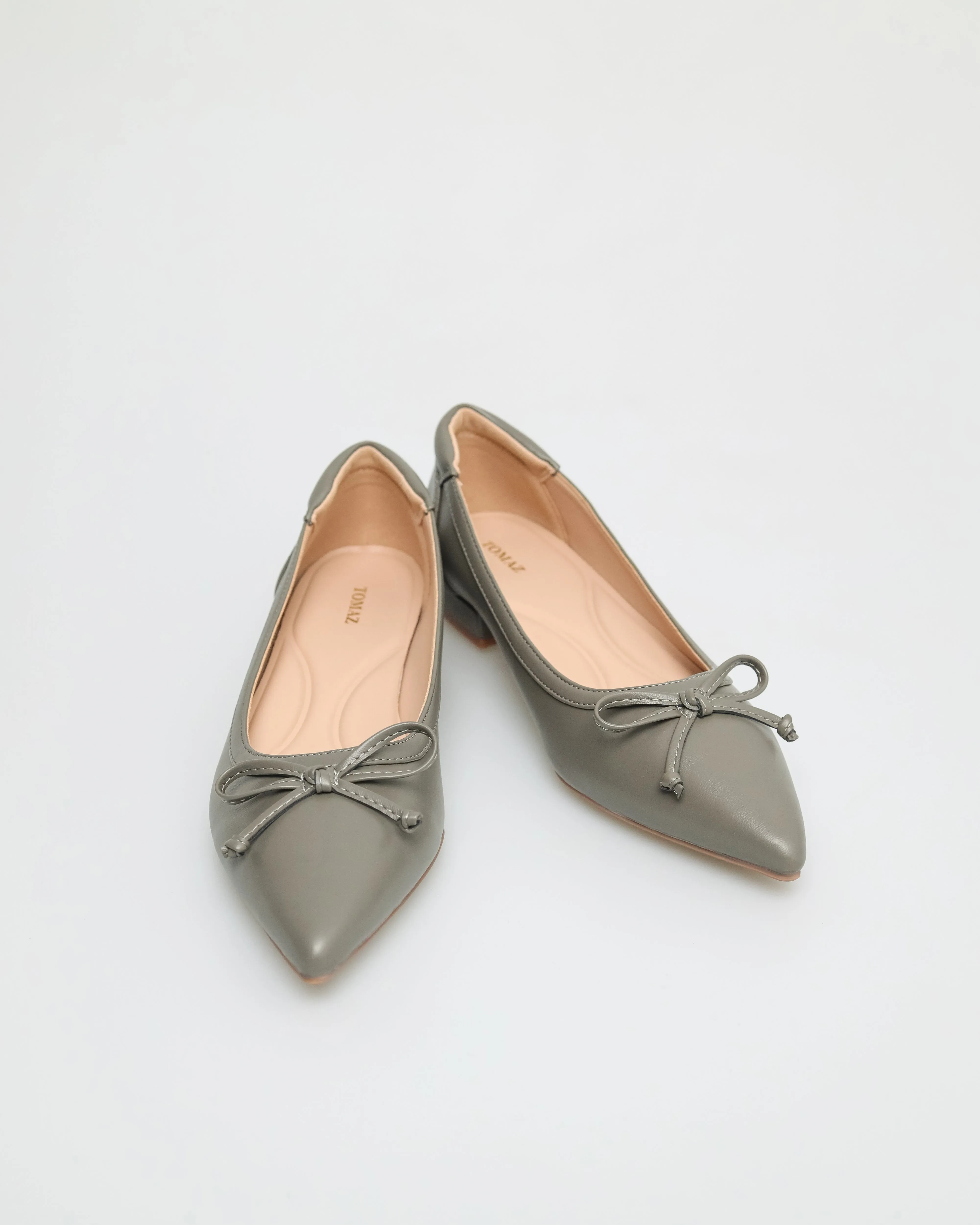 Tomaz FL029 Ladies Ribbon Low Heels