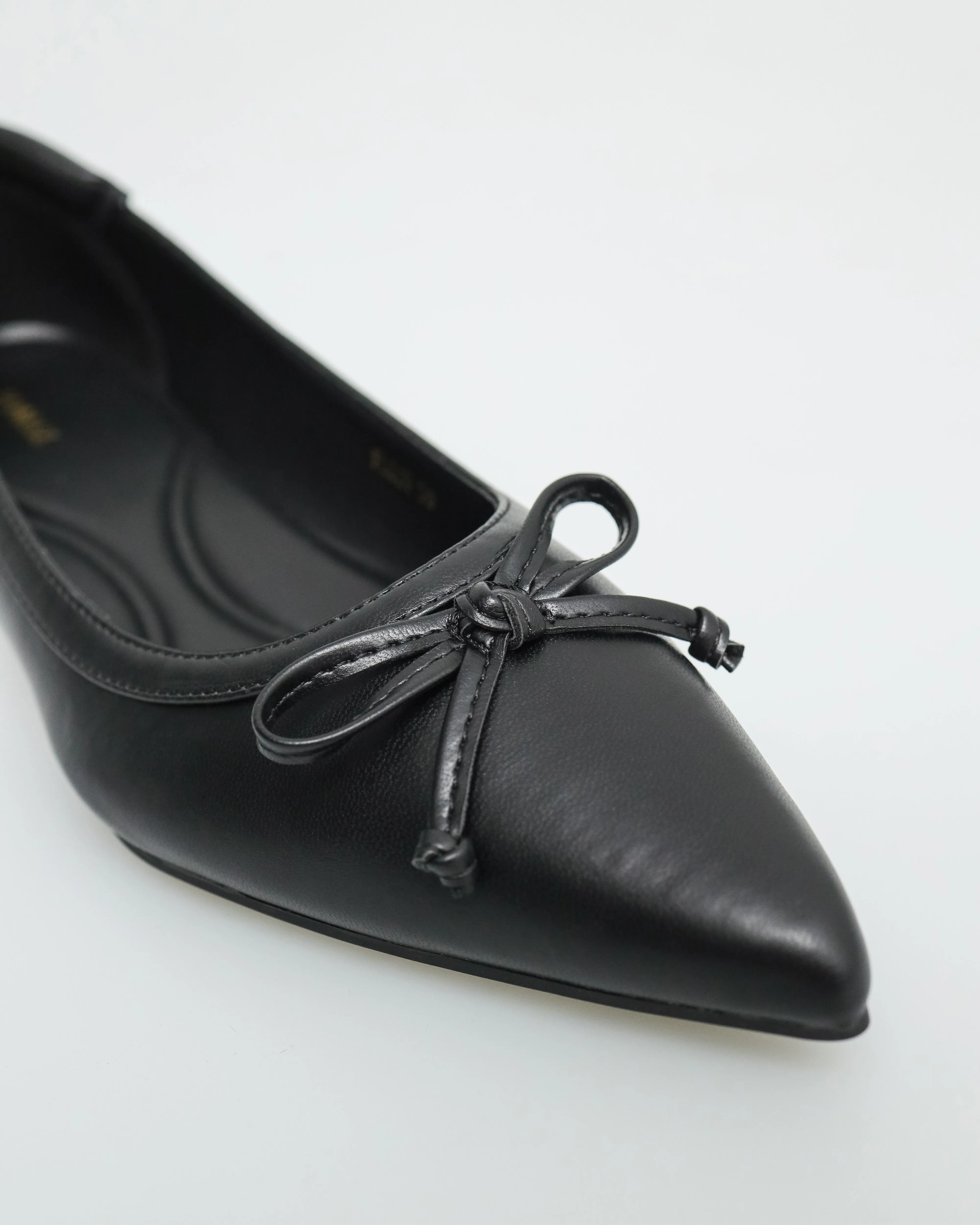 Tomaz FL029 Ladies Ribbon Low Heels
