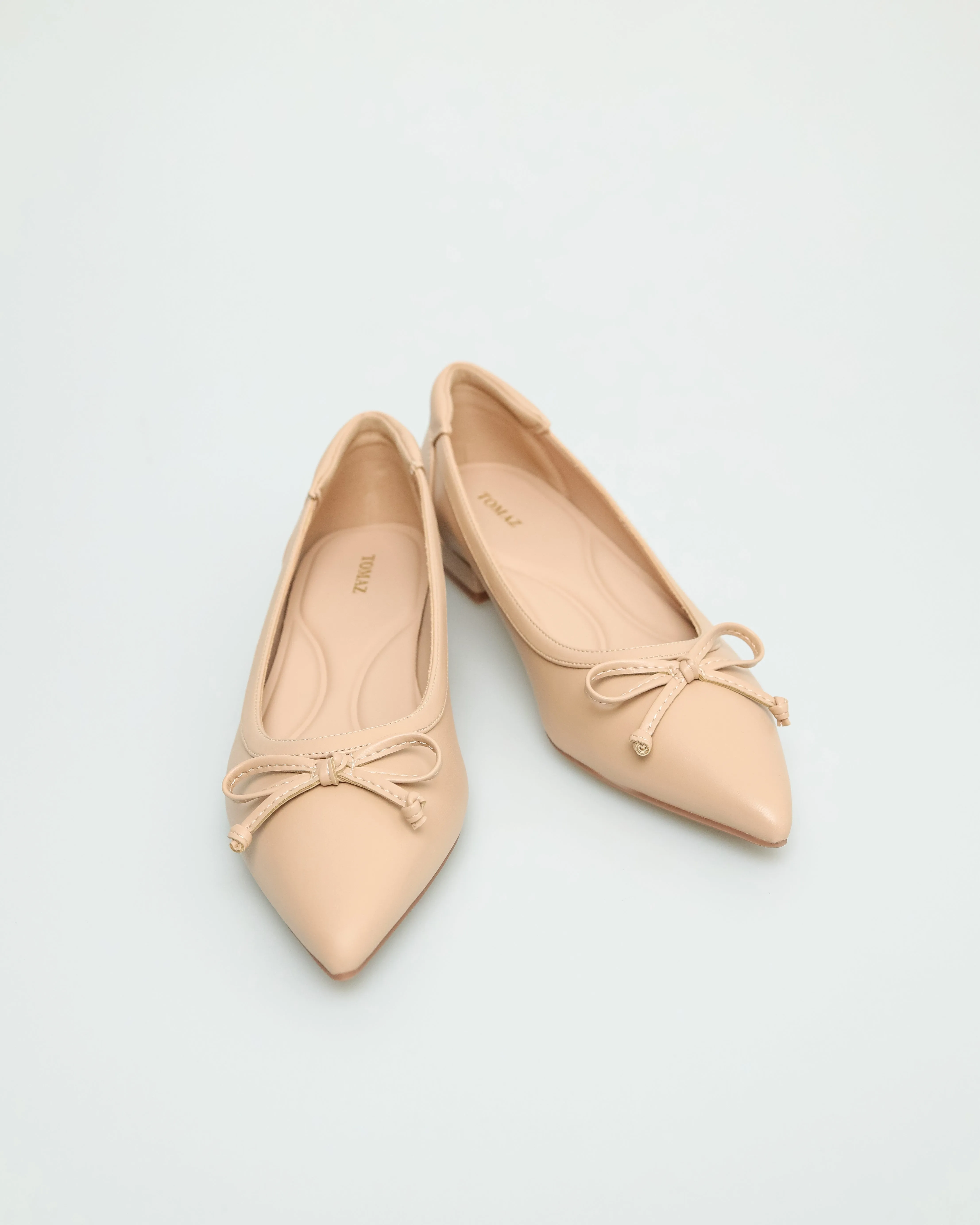 Tomaz FL029 Ladies Ribbon Low Heels
