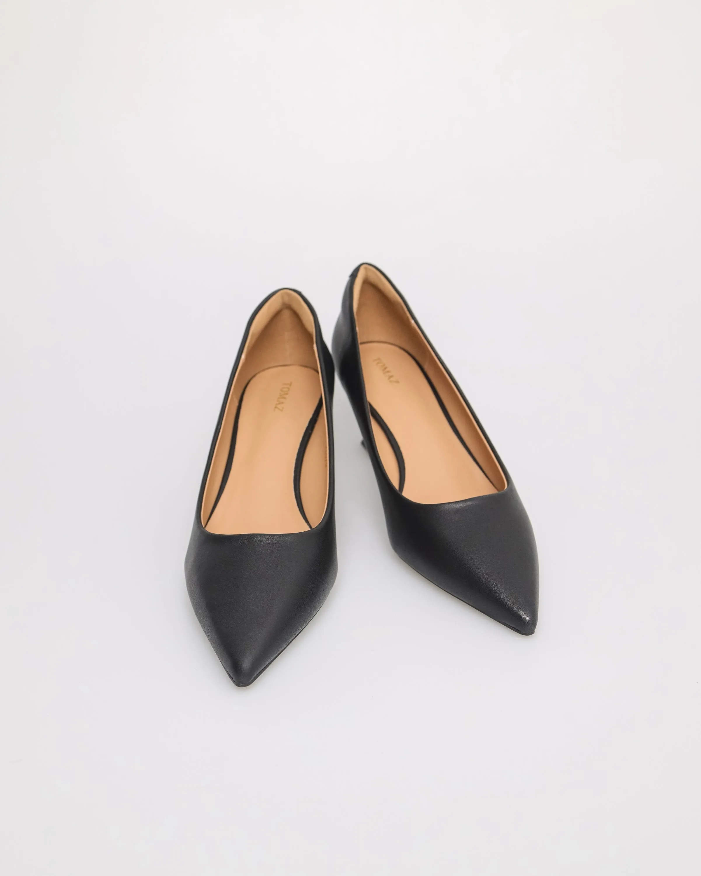 Tomaz FL070 Ladies Glossy Low Heels