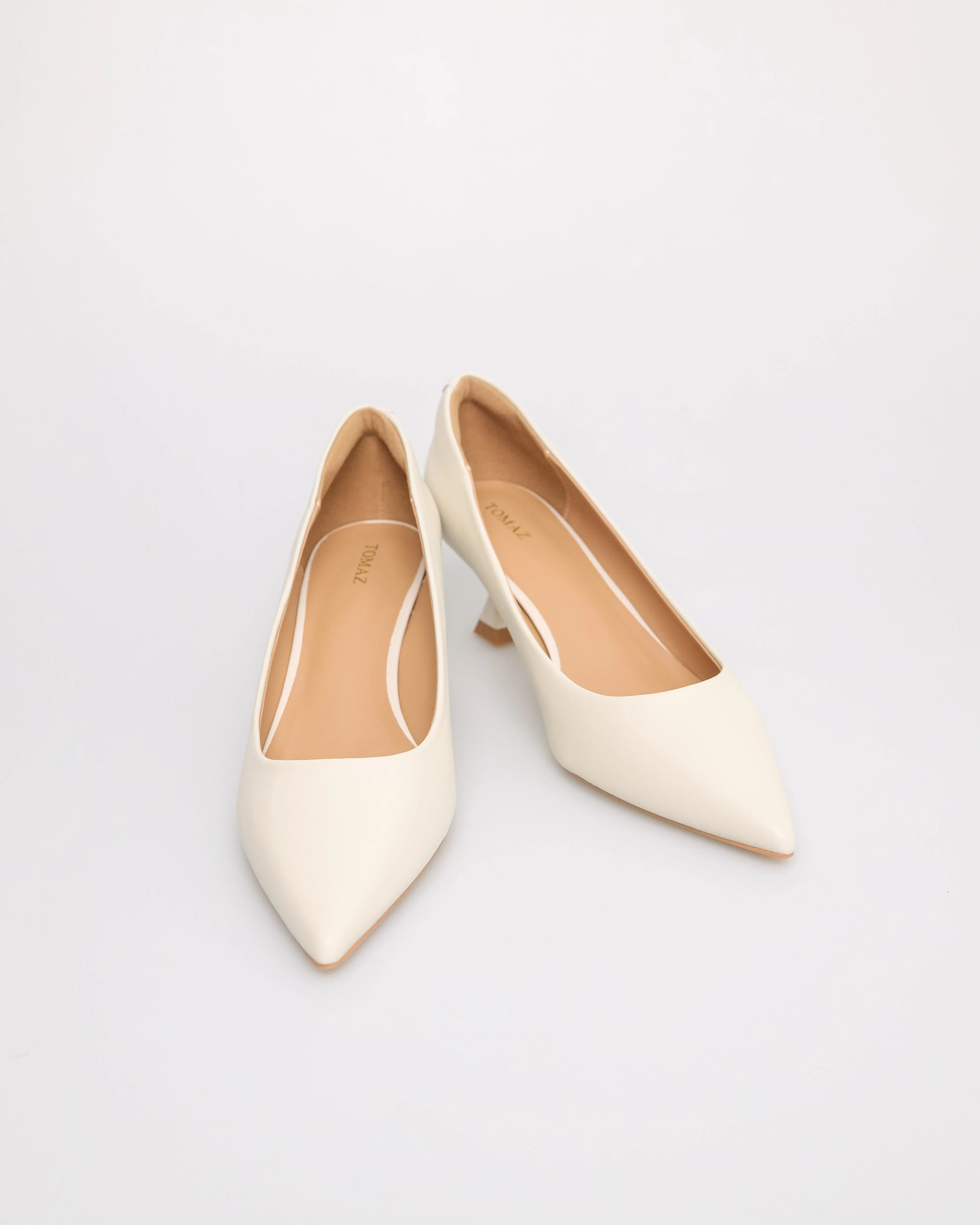 Tomaz FL070 Ladies Glossy Low Heels