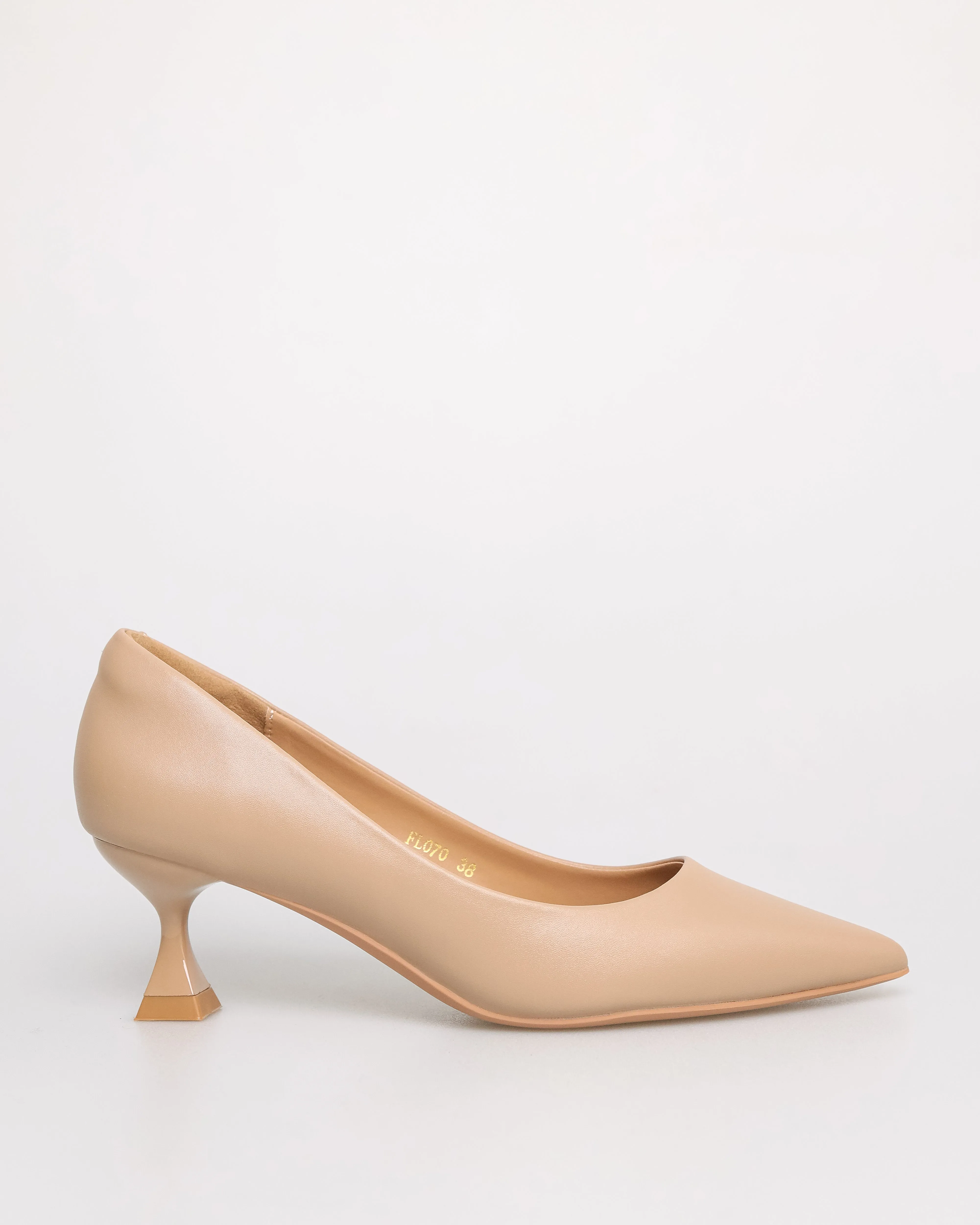 Tomaz FL070 Ladies Glossy Low Heels