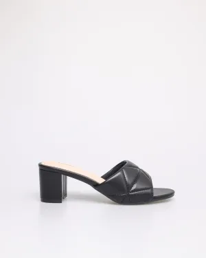 Tomaz NN210 Ladies Quilted Leather Block Heels