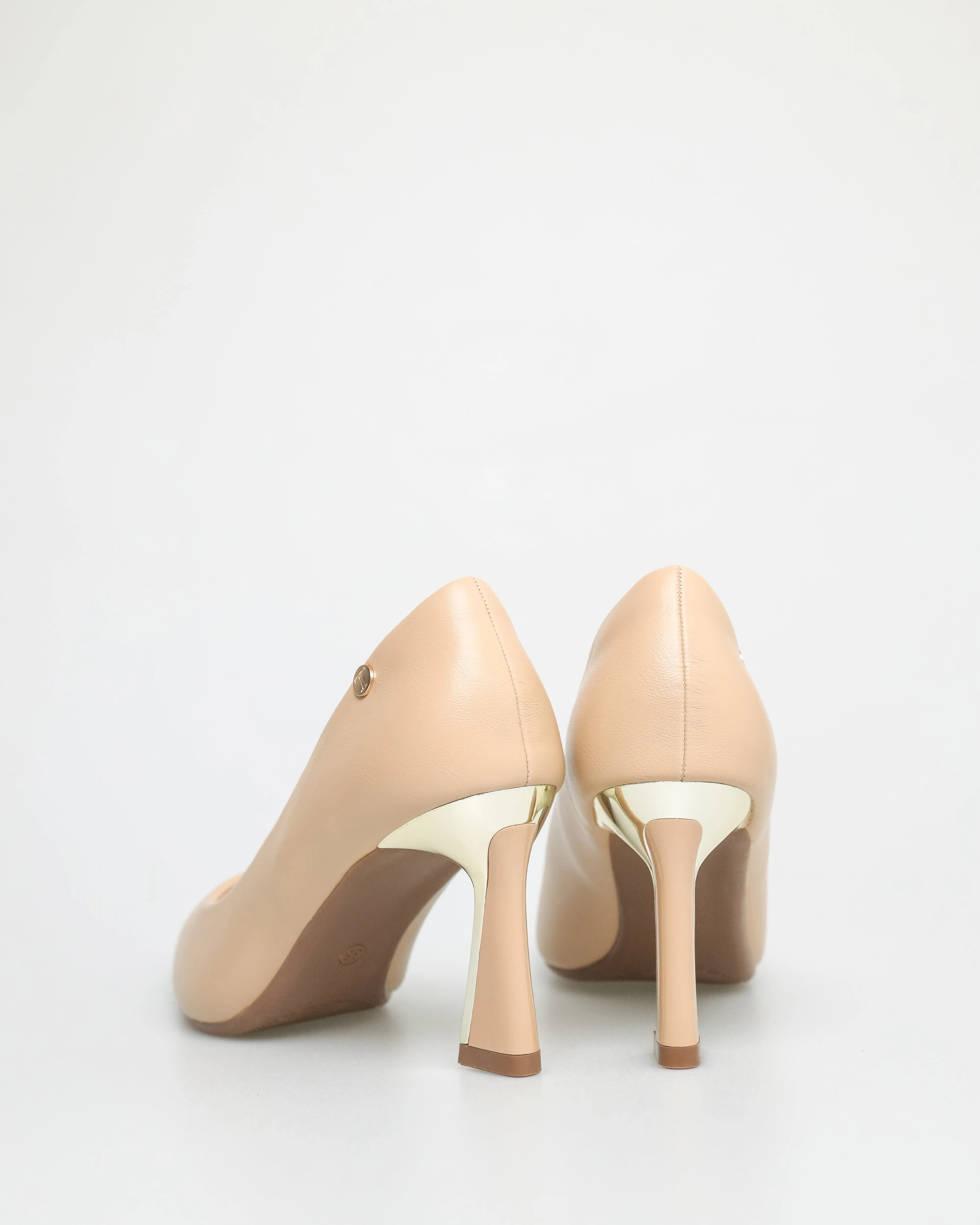 Tomaz NN239 Ladies Metallic Detail Pump Heels