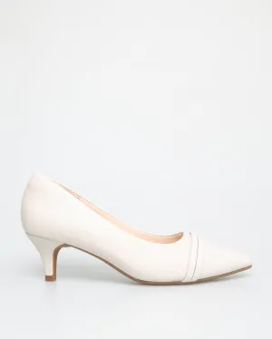 Tomaz NN244 Ladies Pointy Kitten Heels