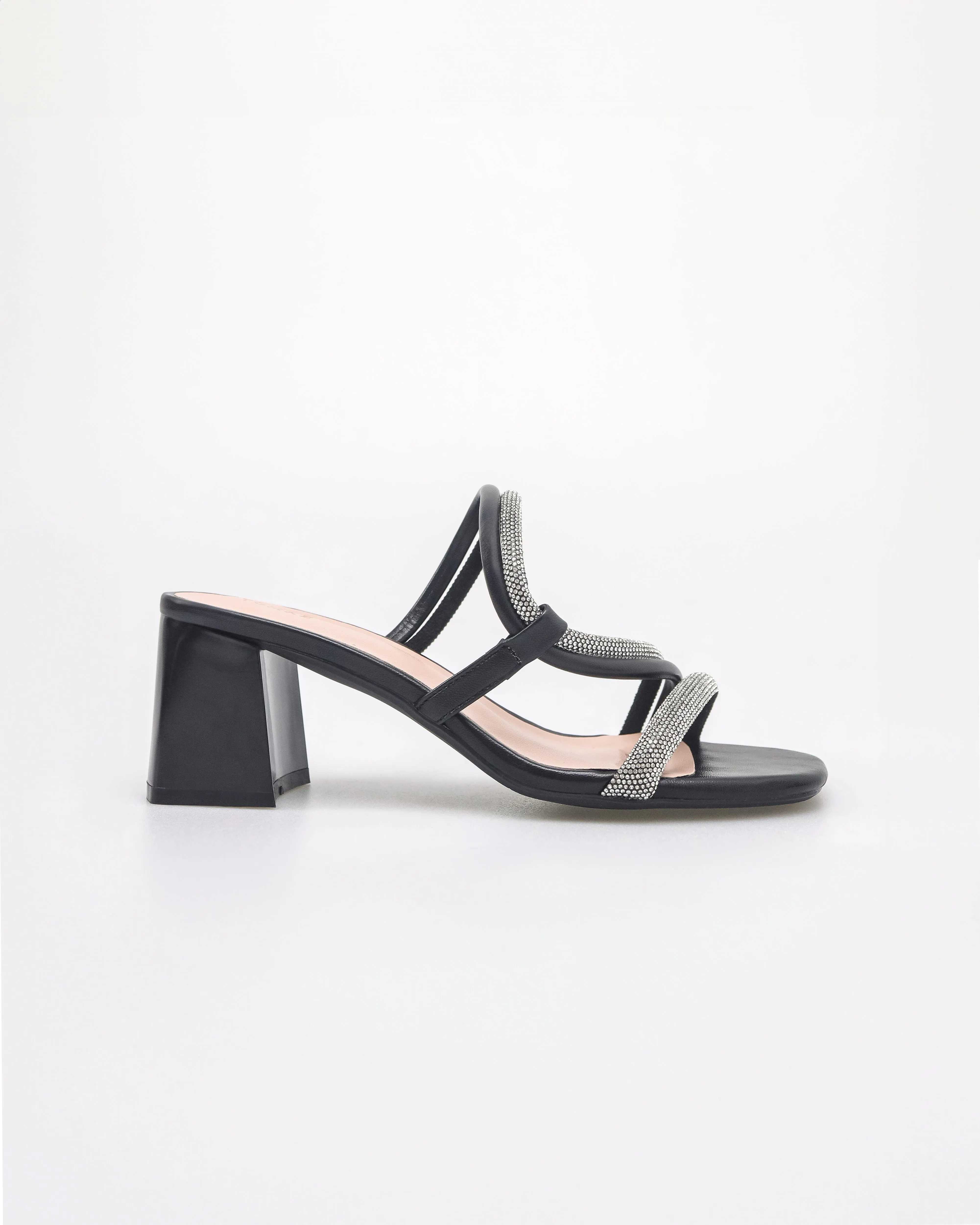 Tomaz NN372 Ladies Spiral Diamante Heels