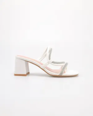 Tomaz NN372 Ladies Spiral Diamante Heels