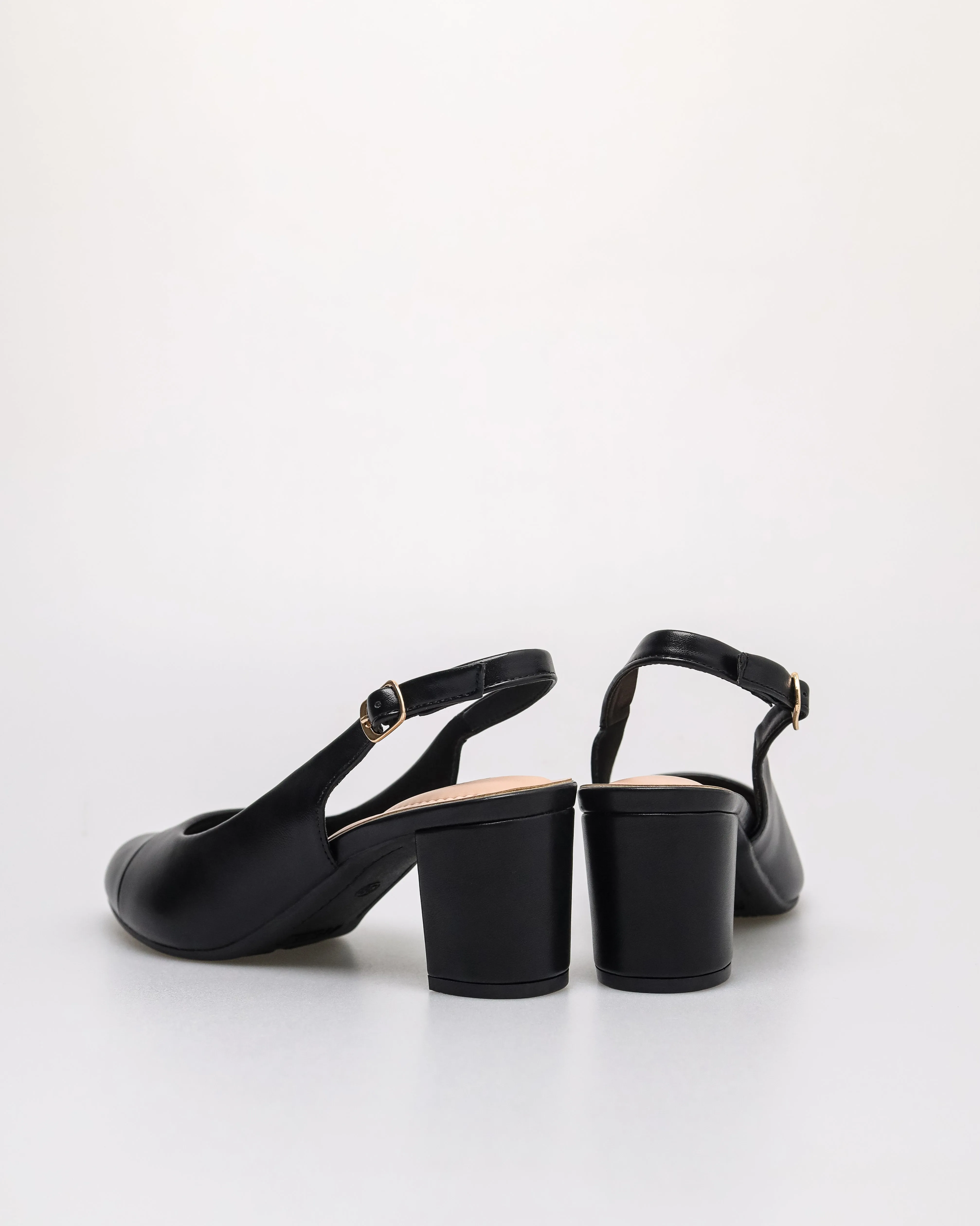 Tomaz NN379 Ladies Plain Ballerina Slingback Heels
