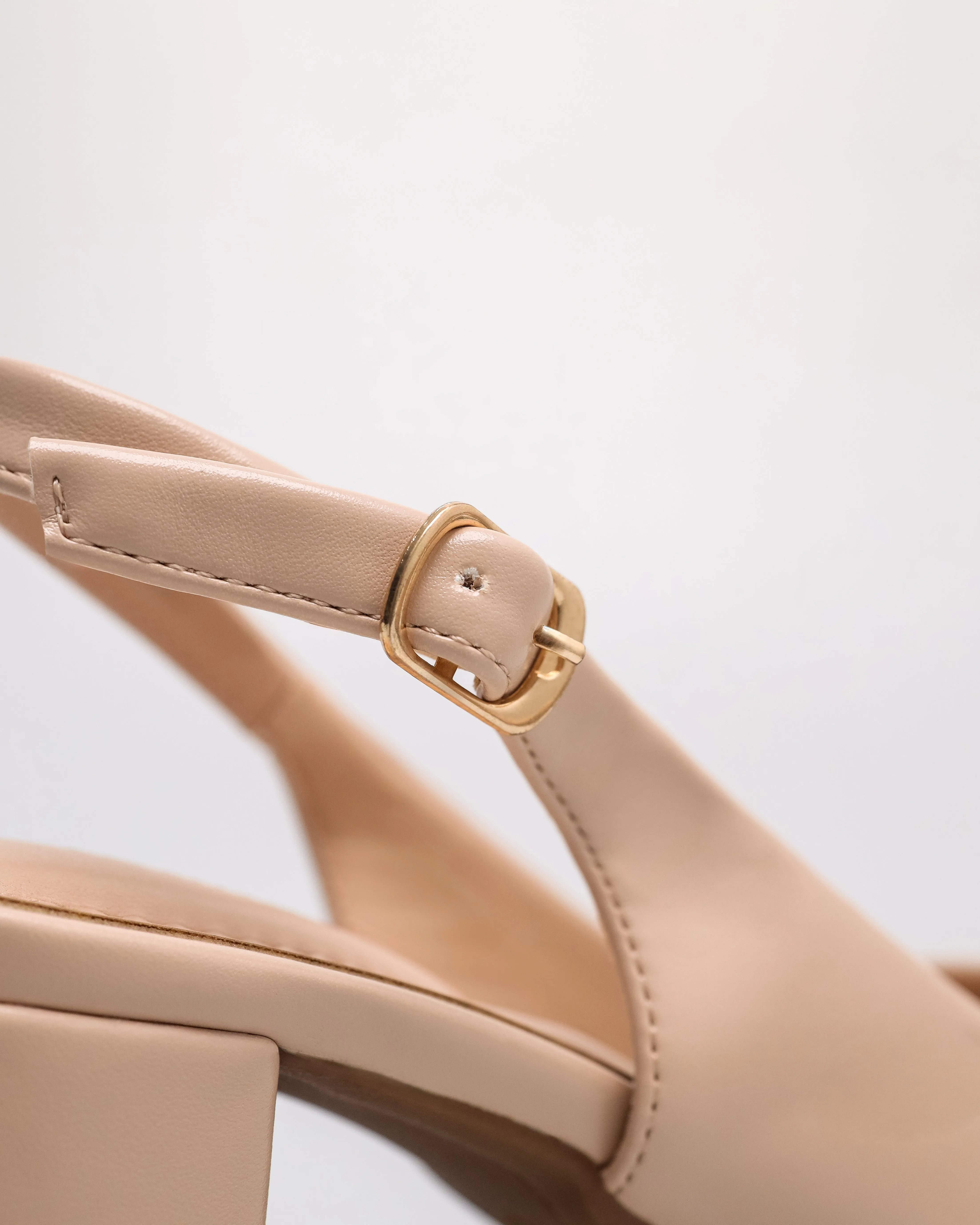 Tomaz NN379 Ladies Plain Ballerina Slingback Heels