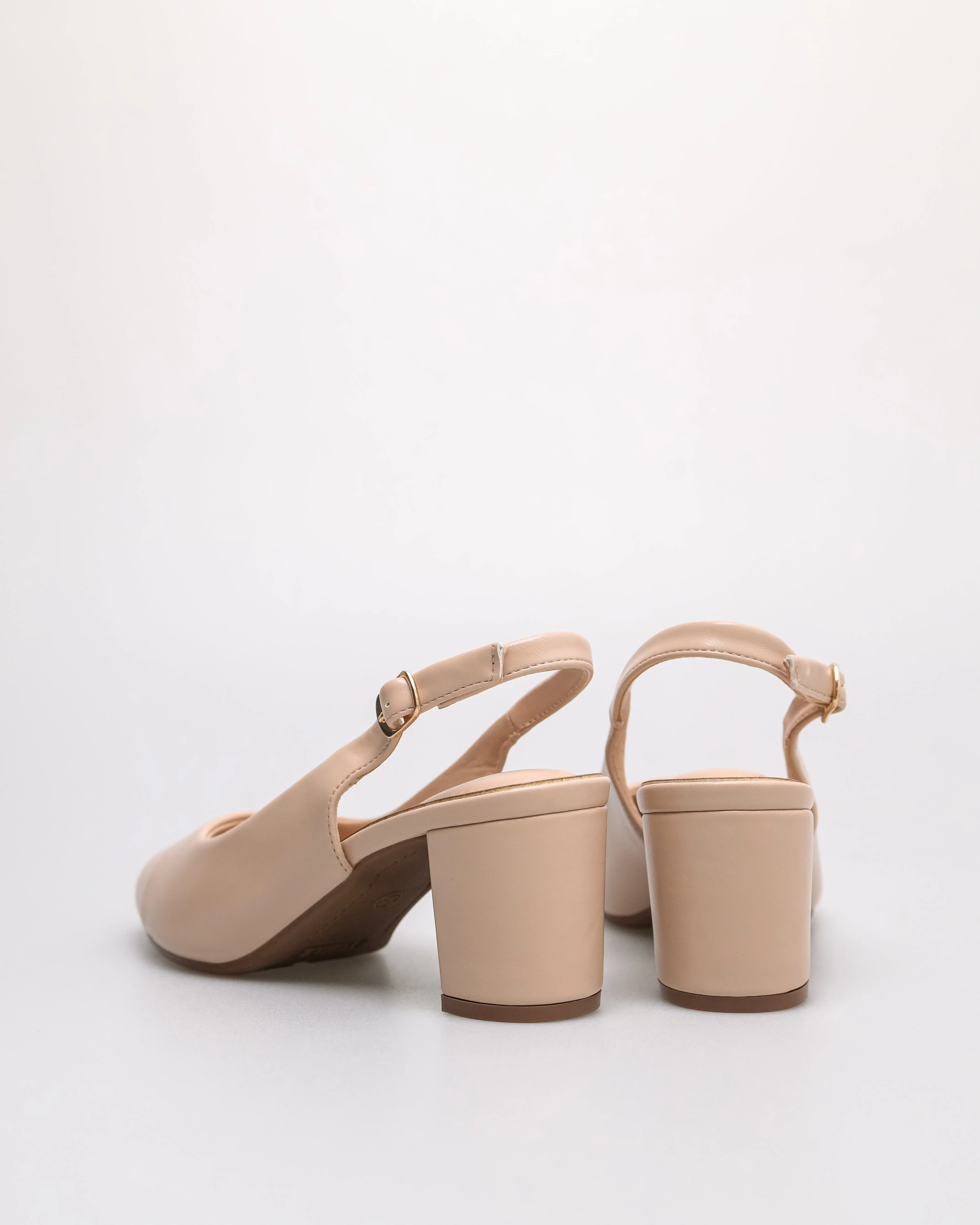 Tomaz NN379 Ladies Plain Ballerina Slingback Heels
