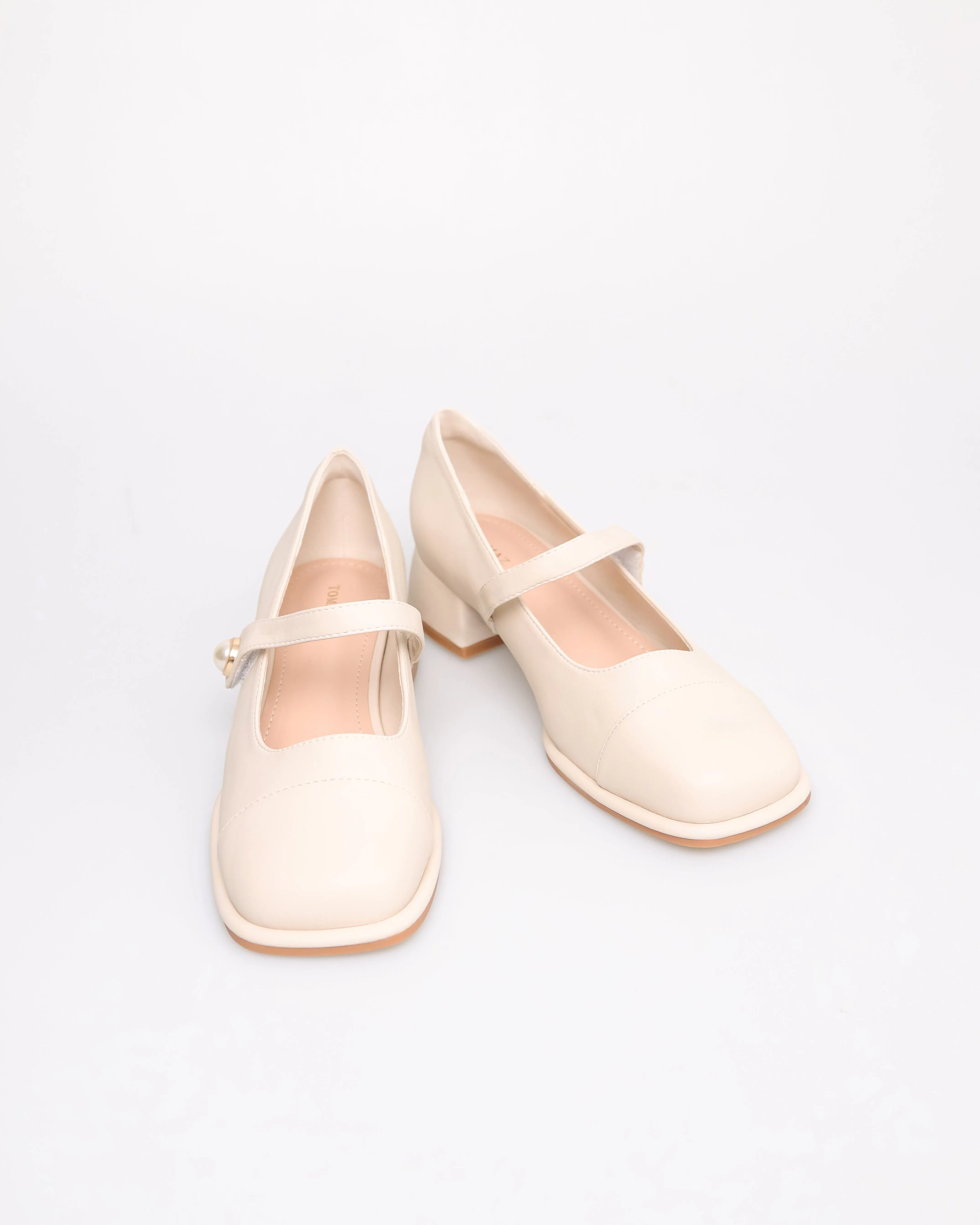 Tomaz NN487 Ladies Pearl Strap Heels