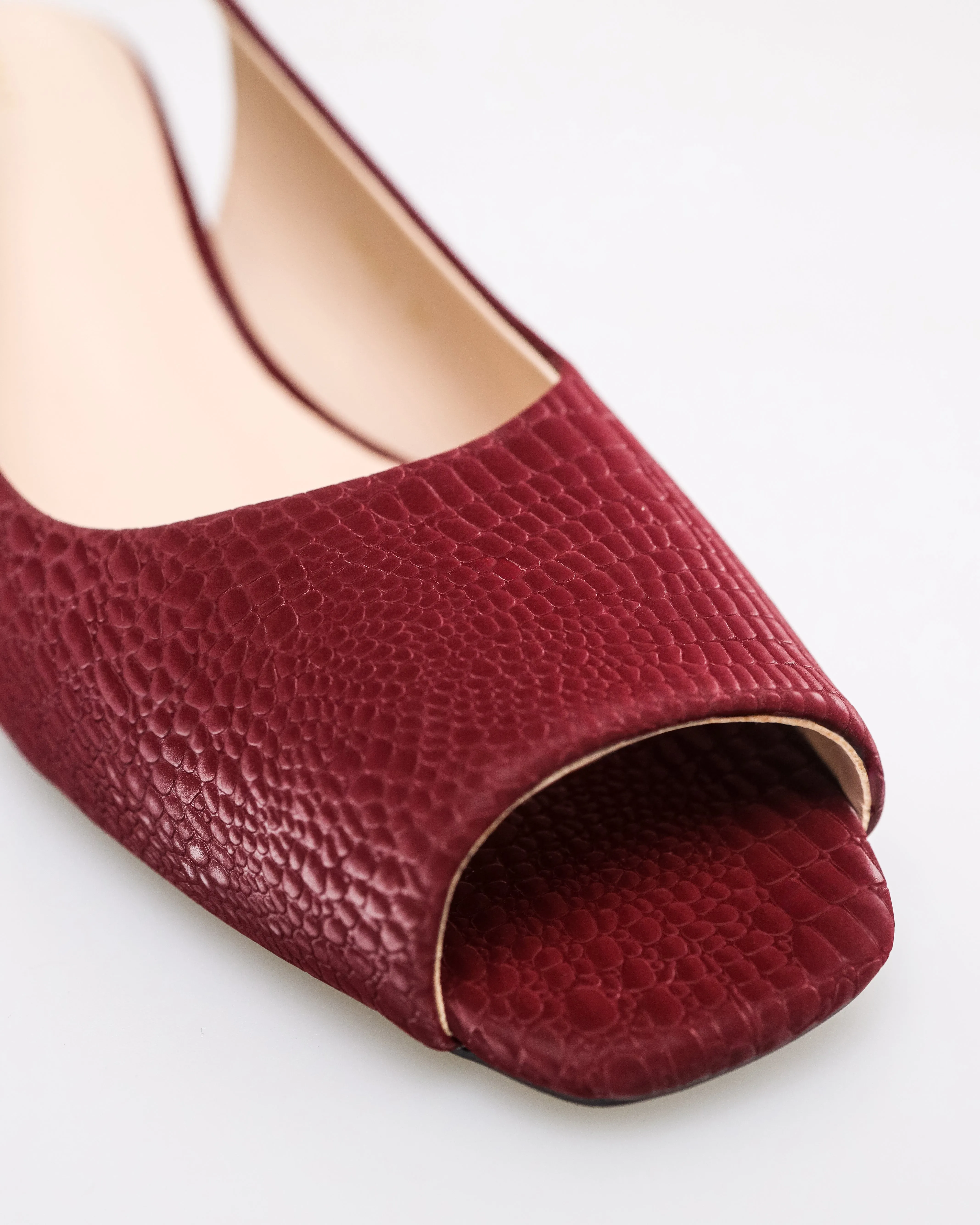 Tomaz NN495 Ladies Exotic Slingback Heels