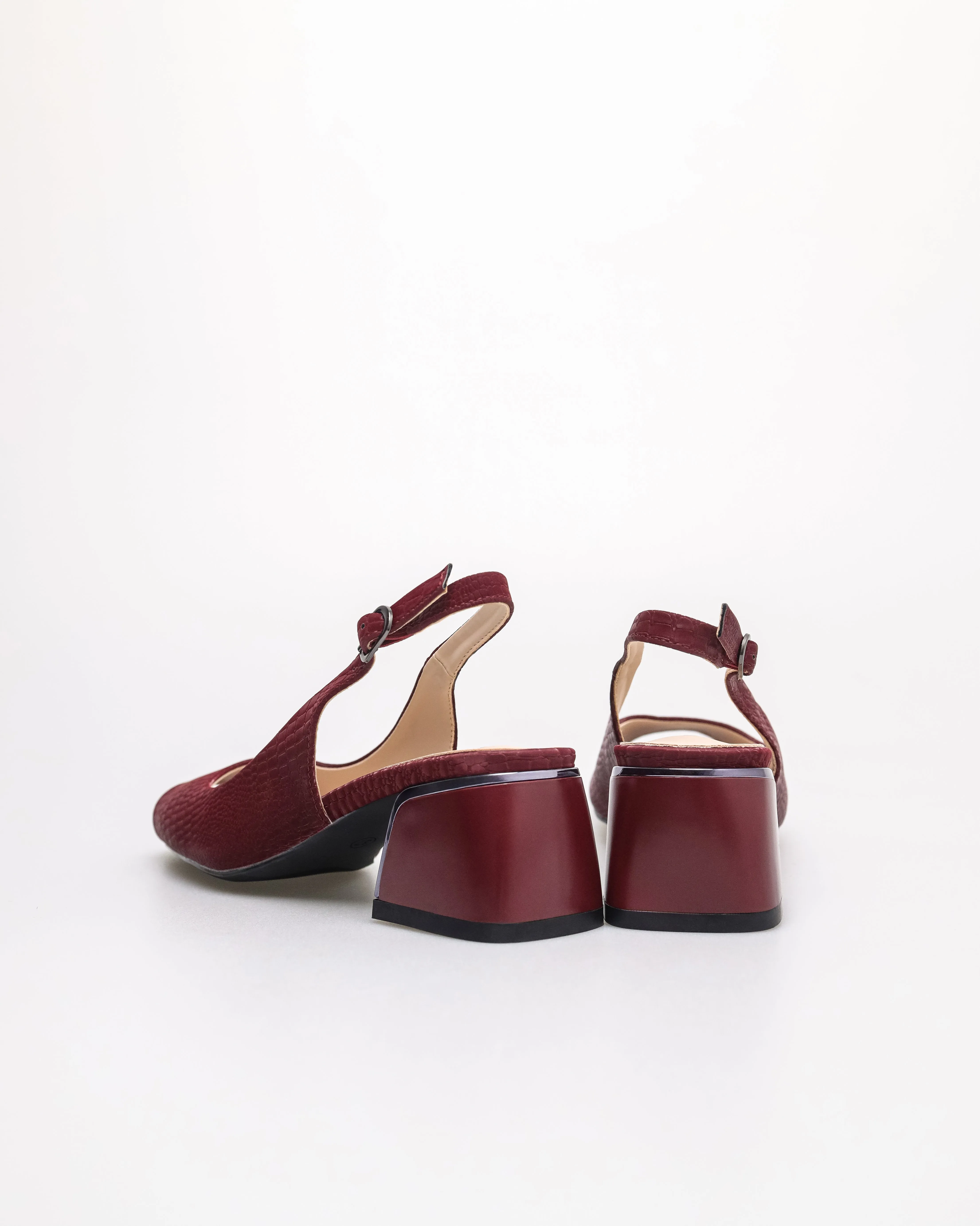 Tomaz NN495 Ladies Exotic Slingback Heels