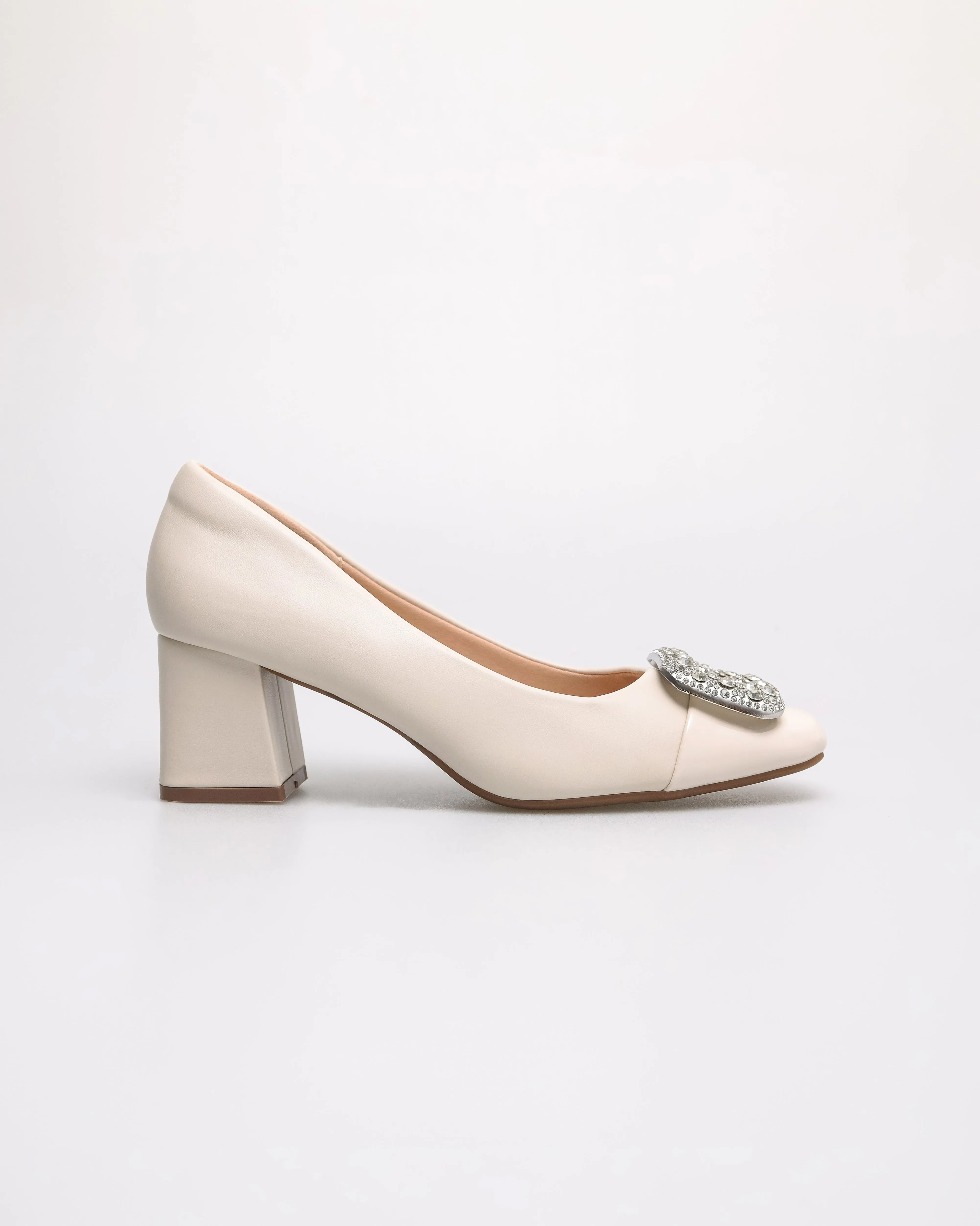 Tomaz NN532 Ladies Sparkle Block Heels