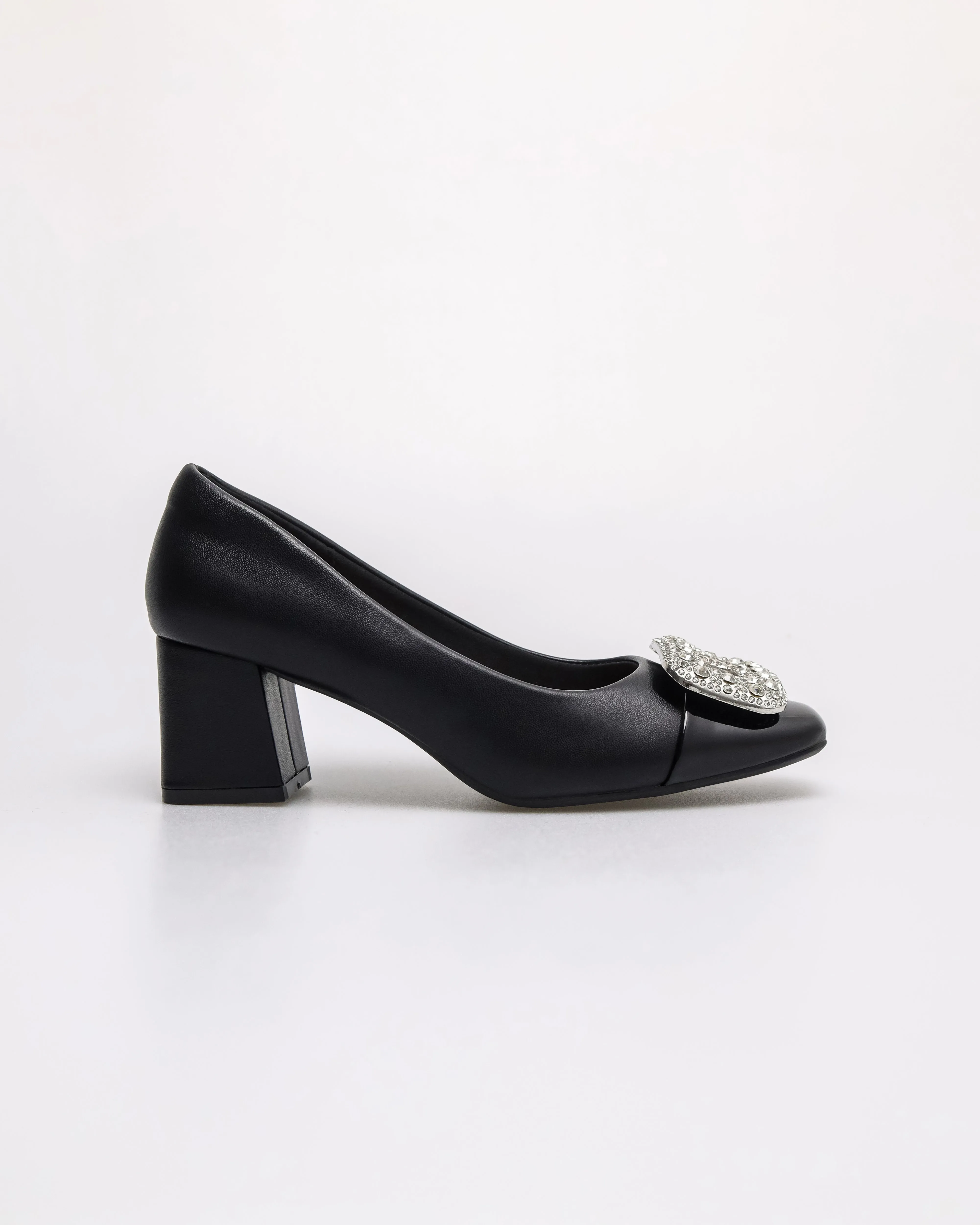 Tomaz NN532 Ladies Sparkle Block Heels