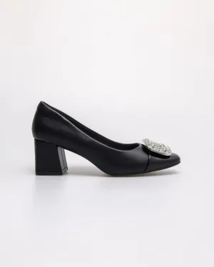 Tomaz NN532 Ladies Sparkle Block Heels