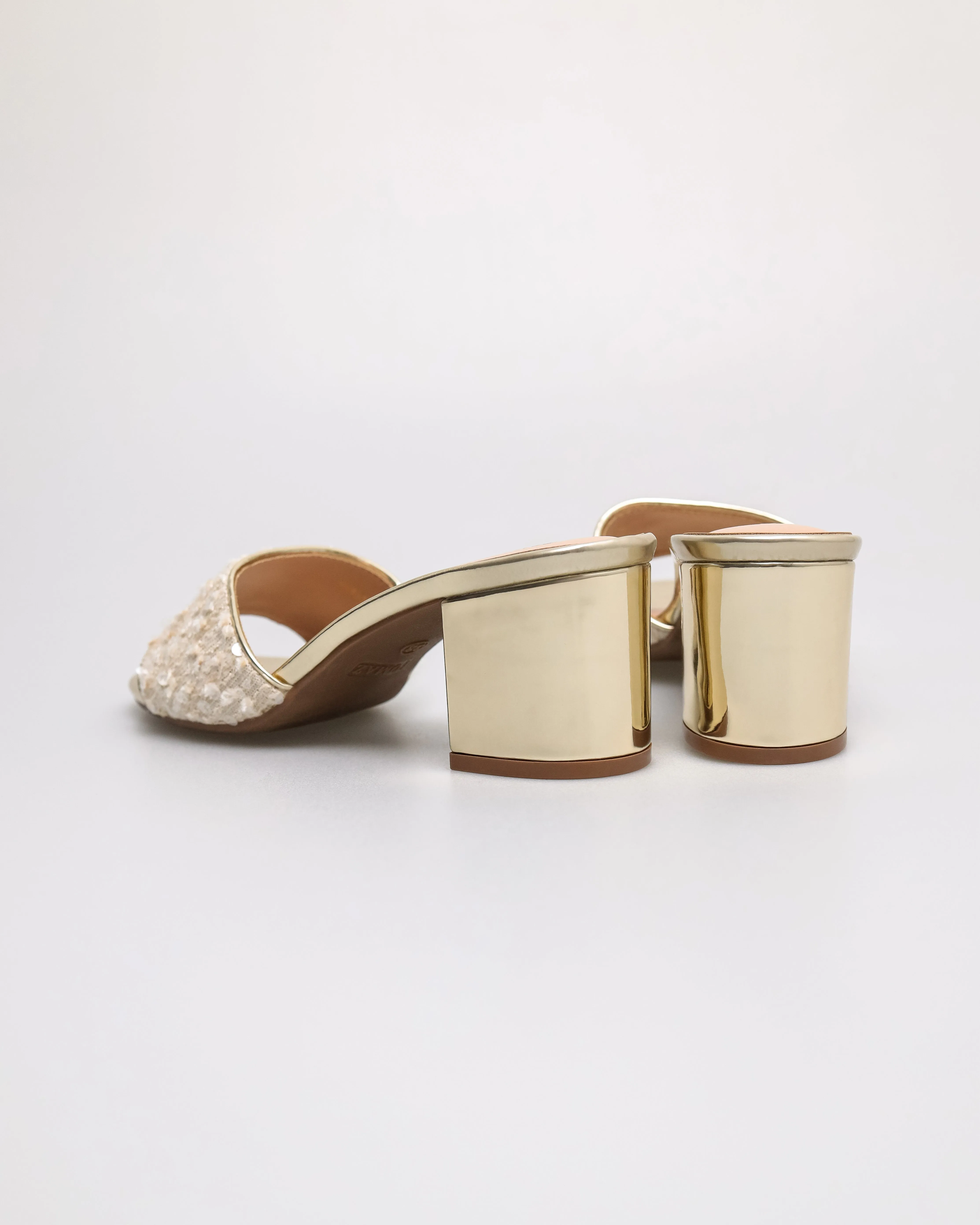 Tomaz NN553 Ladies Sequin Luxe Heels