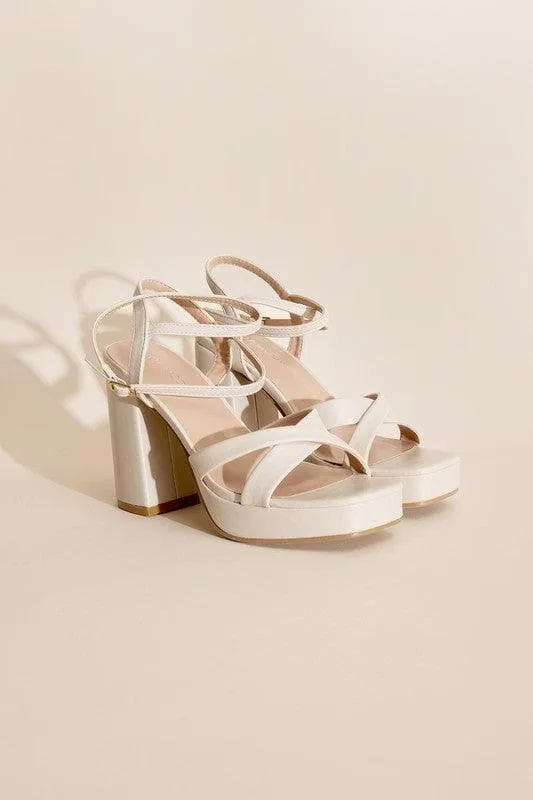 TOP MODA VALOR-1 Cross Ankle Strap Heels