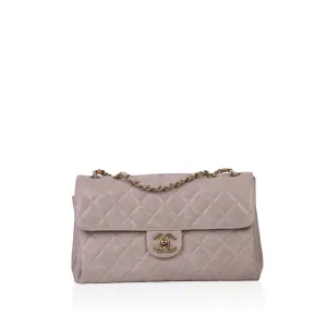 Triple Compartment Flap Bag
