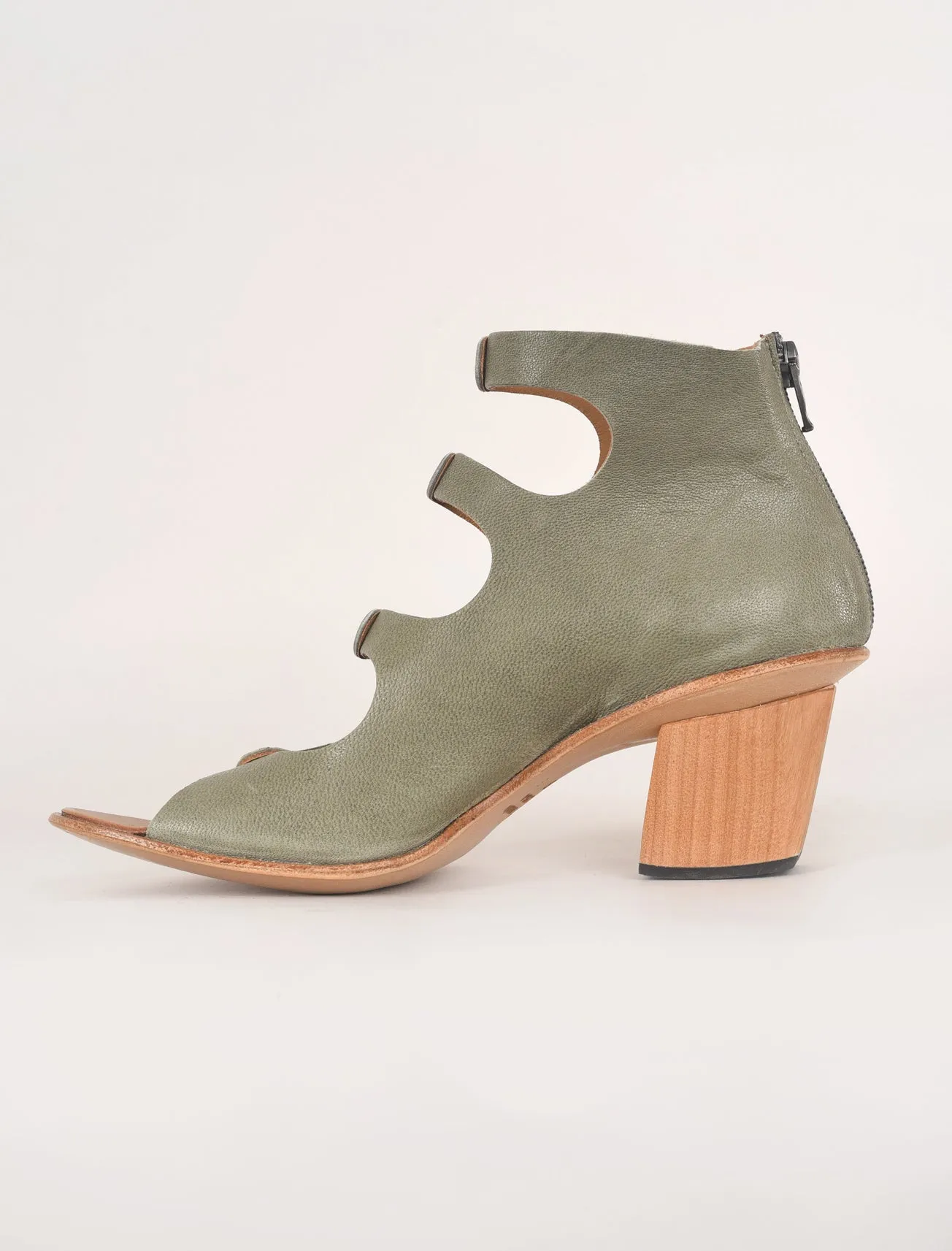 Unite Heel, Gray Green