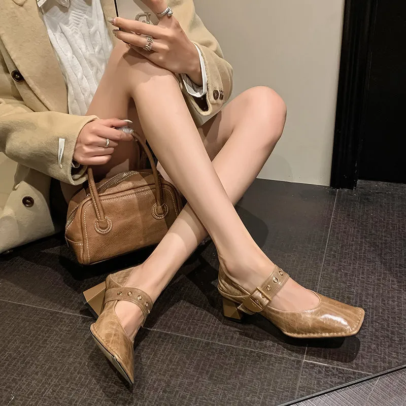 Veltique Elegance Slip-Heels