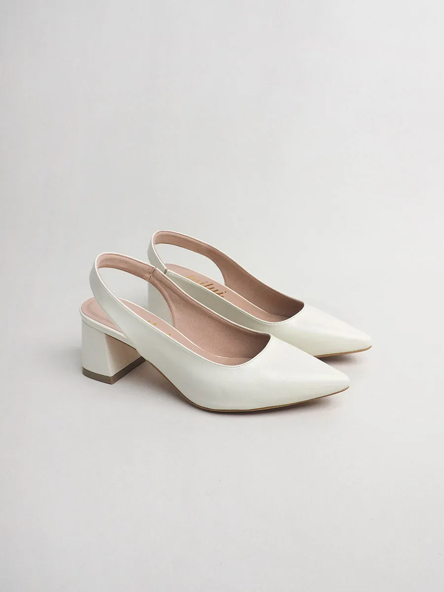 VERONA slingback pumps on block heel
