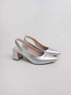 VERONA slingback pumps on block heel