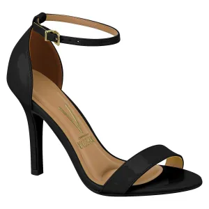 Vizzano 6249-452 High Heel Sandal in Black Patent