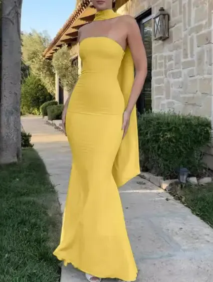 wedding partied Fishtail Dress chics women dress
