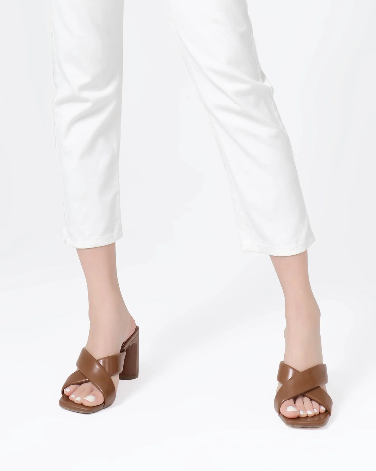Women Block Heel Square Heels