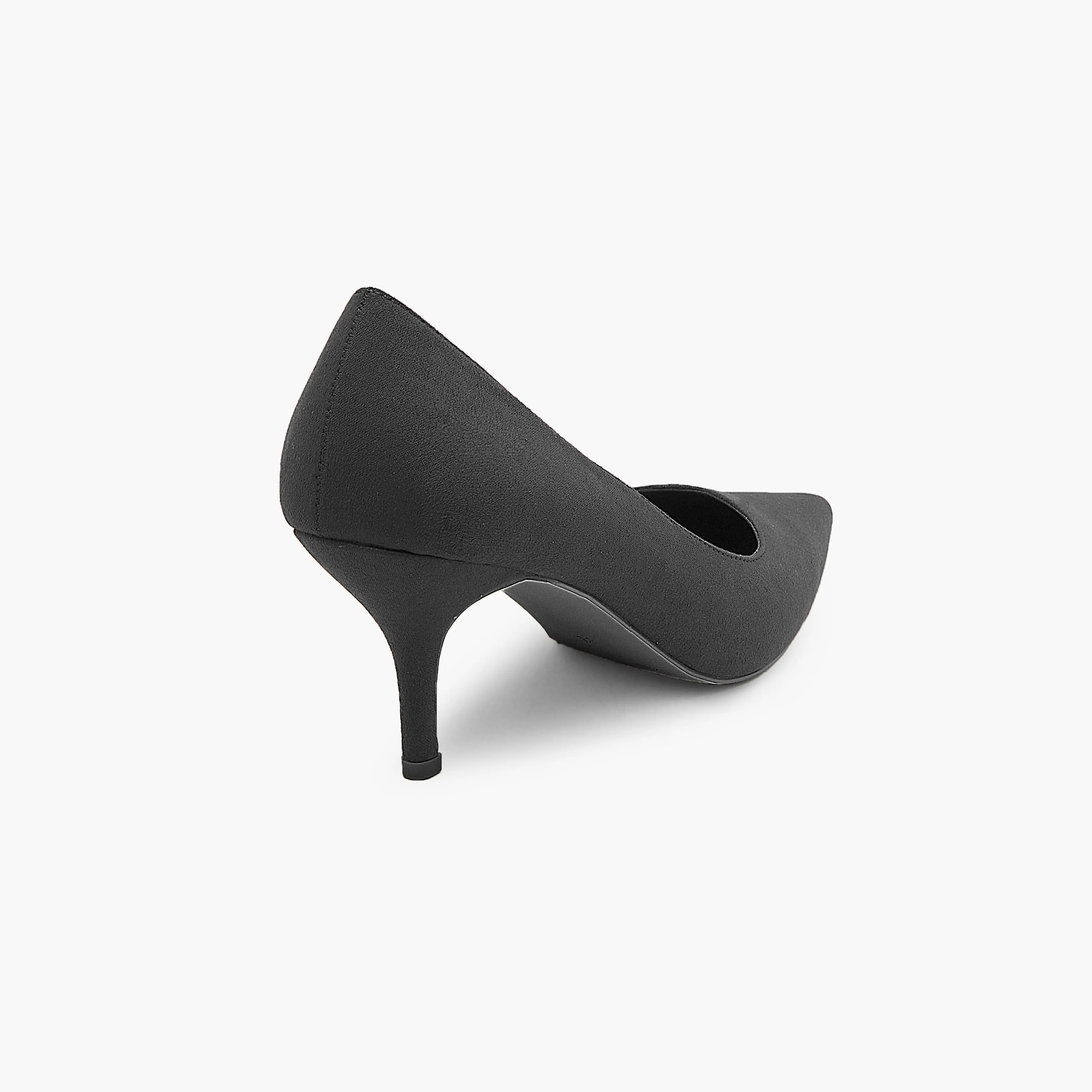 Women's Buckled Low Heel Pumps