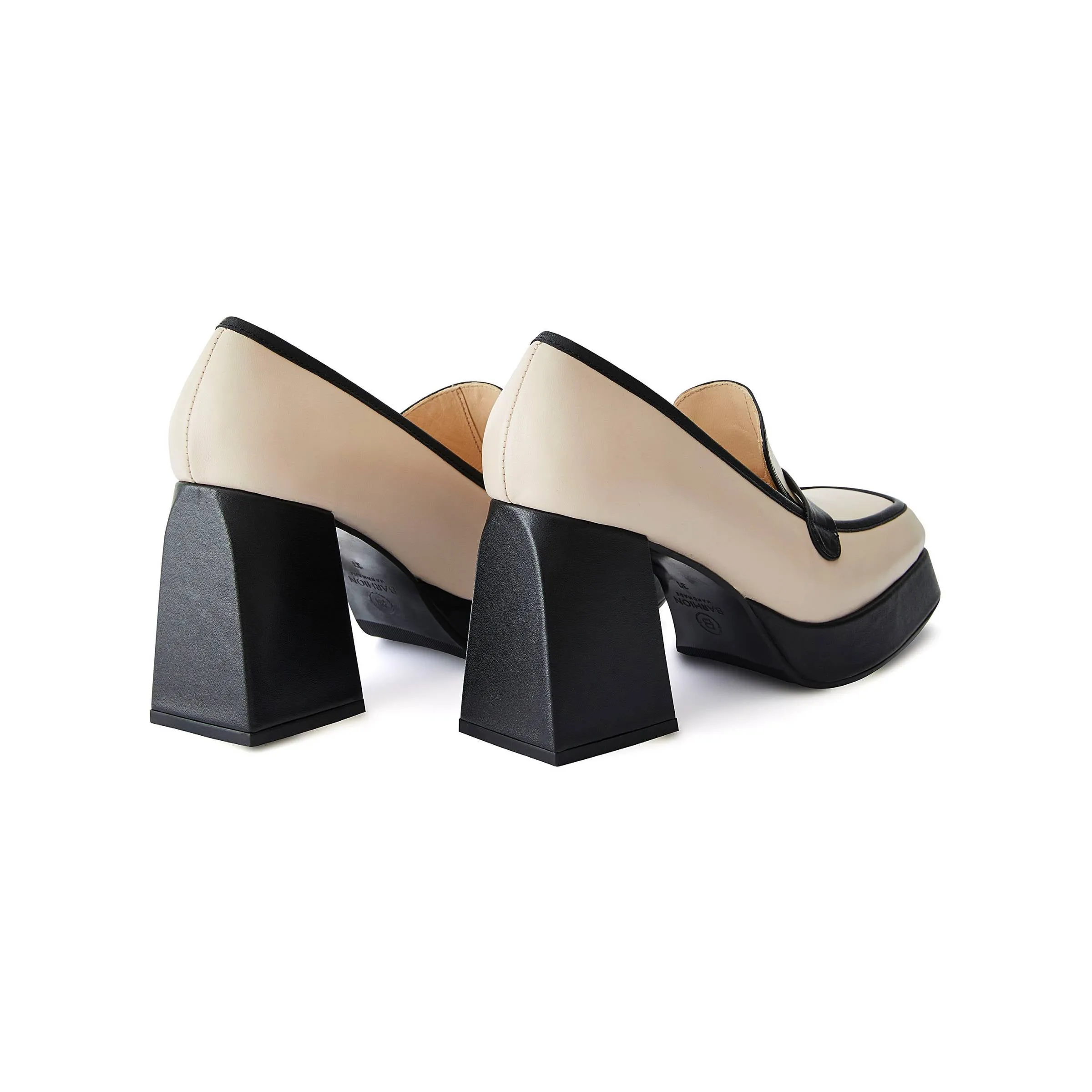 Women's Calf Leather Handmade Platform W1003